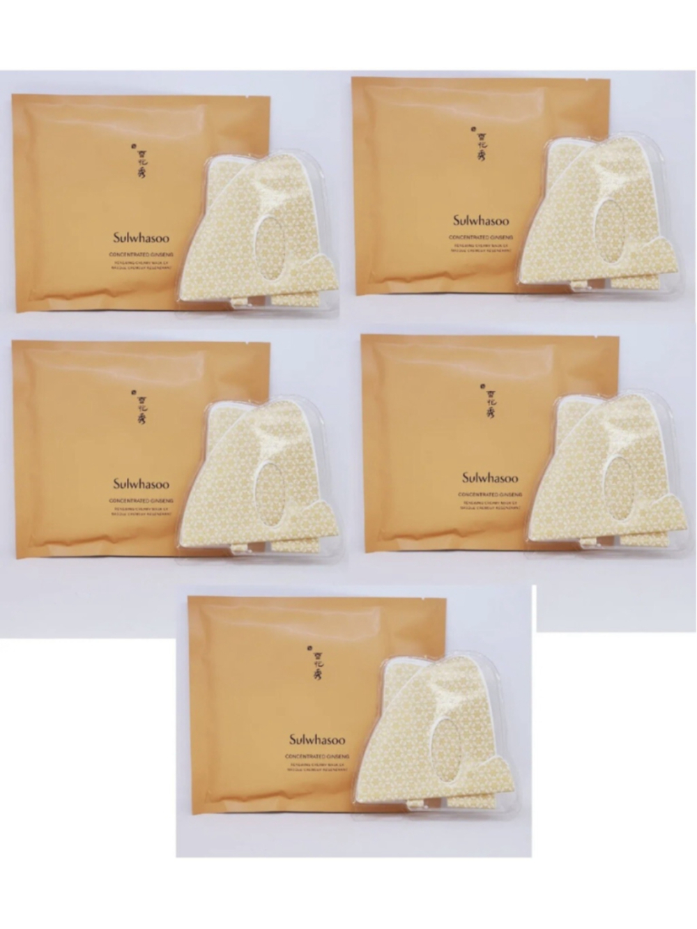 Sulwhasoo Concentrated Ginseng Renewing Creamy Mask EX 18g x 5pcs K-Beauty